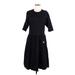 George Marciano for Guess Casual Dress - Midi: Black Solid Dresses