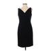 Jones New York Casual Dress - Bodycon: Black Solid Dresses - Women's Size 4