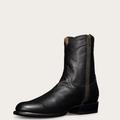 Tecovas Men's The Dean Zip Boots, Round Toe, 8" Shaft, Midnight, Calfskin, 1.25" Heel, 11 EE