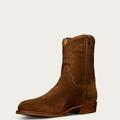 Tecovas Men's The Dax Zip Boots, Round Toe, 8" Shaft, Whiskey, Roughout, 1.25" Heel, 12.5 EE