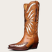 Tecovas Women's The Annie Cowgirl Boots, Snip Toe, 14" Shaft, Honey/Bone, Bovine, 2" Heel, 8.5 B