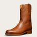 Tecovas Men's The Jake Roper Boots, Round Toe, 10" Shaft, Caramel, Bovine, 1.125" Heel, 8 D