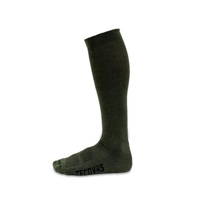 Tecovas Over-The-Calf Socks (Single), Gray, Polyester/Spandex, Size L (M: 9-13)/(W: 11+)