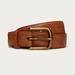 Tecovas Men's Smooth Ostrich Belt, Russet, Size 44