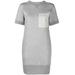 Short-sleeve Cotton Dress - Gray - Sacai Dresses