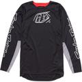 Troy Lee Designs GP Pro Icon Maglia Motocross, nero-grigio, dimensione M