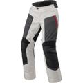 Revit Tornado 4 H2O pantaloni tessili da moto impermeabili, nero-argento, dimensione 3XL