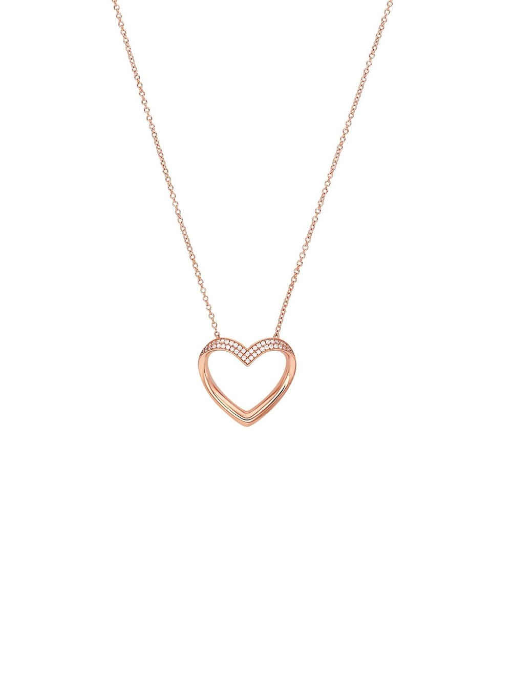 amor Kette mit Anhänger Damen roségold, 45 Image