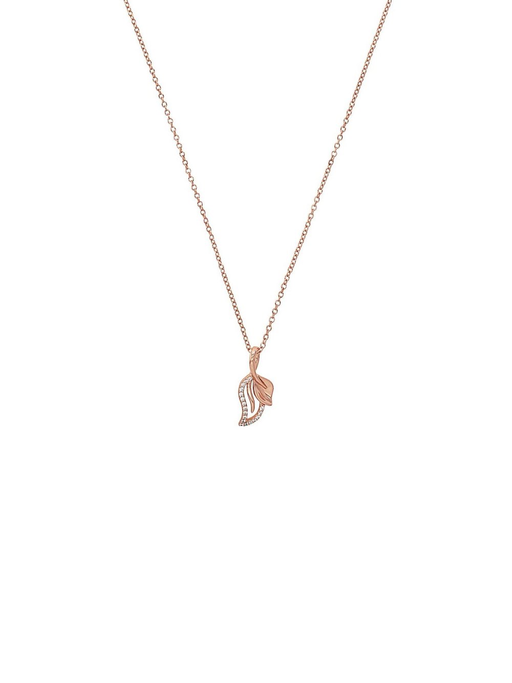 amor Kette mit Anhänger Damen roségold, 45 Image