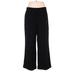 George Dress Pants - High Rise: Black Bottoms - Women's Size 16 Petite