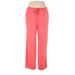 Woman Within Sweatpants - High Rise: Pink Activewear - Women's Size 14