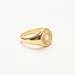 Shapes Studio Sun Signet Ring - Gold - US 7