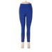 GAIAM Yoga Pants - High Rise: Blue Activewear - Women's Size Medium