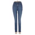 Madewell Jeans - High Rise Skinny Leg Denim: Blue Bottoms - Women's Size 26 - Sandwash