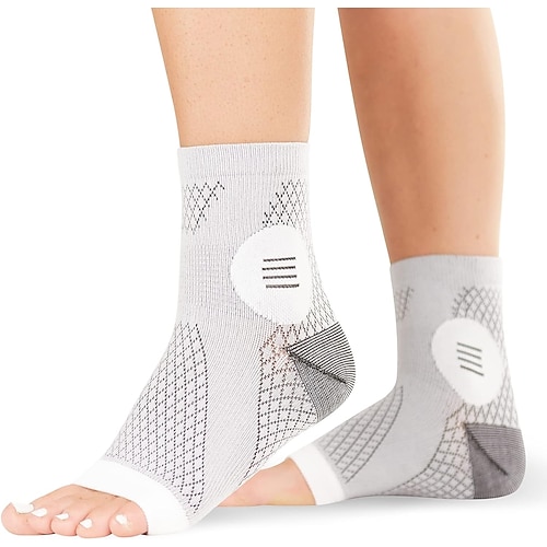 1 Paar Neuropathie-Socken für Damen und Herren – Zehenlose Kompressionsstrümpfe, Fußneuropathie-Socken, periphere Neuropathie-Socken, diabetische Neuropathie-Socken, Arthritis-Socken Image