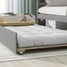 Mercer41 Amaru Bed in Gray | 66.2 H x 44.8 W x 79.5 D in | Wayfair 51ABA95FB7CE47C48FBA9CADA2D8323F