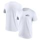 T-Shirt Graphique The Open Petit Logo Mono - Blanc - Homme Taille: 3XL