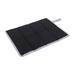 Anuirheih Camping Foldable Seat Cushion Outdoor Seat Pads Portable Single Parks Picnic Small Seat Cushion 29.5x15.4 (Black)