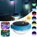 Lindbes Solar Floating Pool Lights RGB Colorful LED Swimming Pond Underwater Outdoor Fountain Garden Lamp