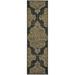 Sphinx Marina Area Rug 5929K Black Scrolls Curves 2 3 x 7 6 Rectangle