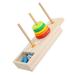 1 Set Building Ring Stacker Rainbow Nesting Toys Baby Geometric Stacker