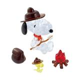 BePuzzled | Peanuts Snoopy YPF5 Campfire Original 3D Crystal Puzzle Ages 12 and Up