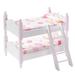 Dollhouse Bunk Bed Children s Room Beds for Kids Mini Toys Miniature Furniture 1/12 Scale