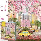 500 Piece Puzzles for YPF5 Adults - Jigsaw Puzzles 500 Pieces - 500 Piece Puzzle - Park Avenue by Joy Laforme - Hard Jigsaw Puzzles for Adults Teens and Families