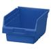 Akro-Mils 30080 Plastic Nesting ShelfMax Bin Storage Box 12 Deep Blue - Set of 8