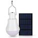 Lindbes 2pcs Portable Solar Powered LED Bulb Lights Outdoor Solar Energy Lamp Lighting for Home Fishing Camping Tent Emergency 3W Rechargeable Light