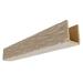 Ekena Millwork 3 1/2 W x 3 1/2 H x 144 L 3-Sided (U-Beam) Salvaged Timber HeritageTimber Faux Wood Ceiling Beam Vanilla Chai