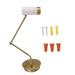 Modern Swing Arm Wall Lamp 3000K Warm Light Rotatable Head Swing Arm Wall Light for Bedroom Office Living Room 85?265V