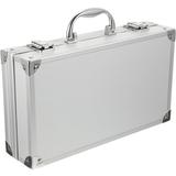 Toolbox Aluminum Briefcase with Latch Briefcases Travel Equipment Guard Plate Man Miss Abs Plastic Alloy