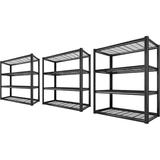 ONKER Garage Shelving Heavy Duty 2200LBS Garage Storage Shelves Heavy Duty Shelving Adjustable Metal Shelving for Garage Storage Shelving Industrial Shelves Utility Rack 3PC39.4 X19.7 DX59.9 H