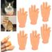 Mini Hands for Cats Tiny Hands for Cats Finger Puppets Hands for Cats Interactive Cat Toy Cat Mini Hands Funny Cat Finger Tiny Hands for Cats Universal for Cats and Dogs (Combo D)