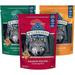 Blue Buffalo Wilderness Trail Treats Crunchy Dog Biscuits Variety Pack Grain-Free and High-Protein Dog Treats Made with Natural Ingredients | Duck Turkey & Salmon Recipes 10-oz. Bag (3 Pack)