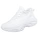 Sopiago Girls Sneakers Womens Walking Shoes with Arch Support Lightweight Running Sneakers Comfortable Fashion Tennis Shoes White 37