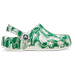 Crocs Green Ivy Toddlers’ Classic Duke Print Clog Shoes