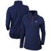 Women's Columbia Navy UConn Huskies 2024 NCAA Men's Basketball National Champions Omni-Wick Quarter-Zip Pullover Top