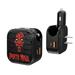 Keyscaper Darth Maul Black Star Wars Iconic 2-In-1 USB A/C Charger