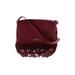 Elaine Turner Leather Crossbody Bag: Burgundy Bags