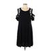 Style&Co Casual Dress: Black Dresses - Women's Size Large