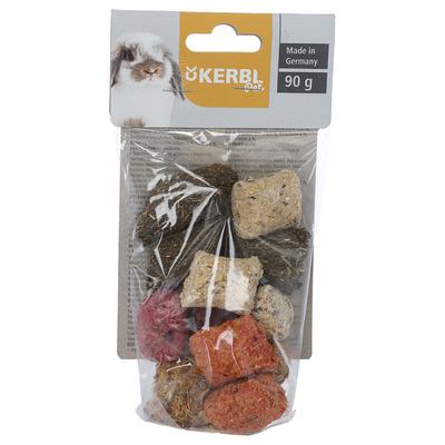 3x ca.90g Kerbl Pet Native Snacks Gourmethäppchen Kleintier
