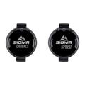Sigma Elektro Sigma Elektro Unisex – Erwachsene Duo Magnetless Trittfrequenzsender, Mehrfarbig, Einheitsgröße & Duo magentless Speed Sensor