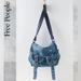 Free People Bags | Free People Shadowboxer Messenger Bag | Color: Blue | Size: Os