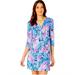 Lilly Pulitzer Dresses | Lilly Pulitzer Dress Tropical Daphne Mr Peacock Blue Sweethearts Size Sm | Color: Blue/Pink | Size: S