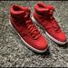 Nike Shoes | Nike Mid Women's Trainers Red Size 7.5 | Color: Red | Size: 7.5