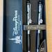 Disney Office | Disney Parks Pen And Pencil Set Black Case Ears Gloves Rare New With Tag | Color: Black/Silver | Size: Os