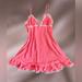 Victoria's Secret Intimates & Sleepwear | Gorgeous 2012 Vs Slip Dress | Color: Pink/White | Size: Xs