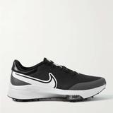 Nike Shoes | Cnike Golf Air Zoom Infinity Tour Rubber-Trimmed Flyknit Golf Shoes Size 8.5 | Color: Black/White | Size: 8.5